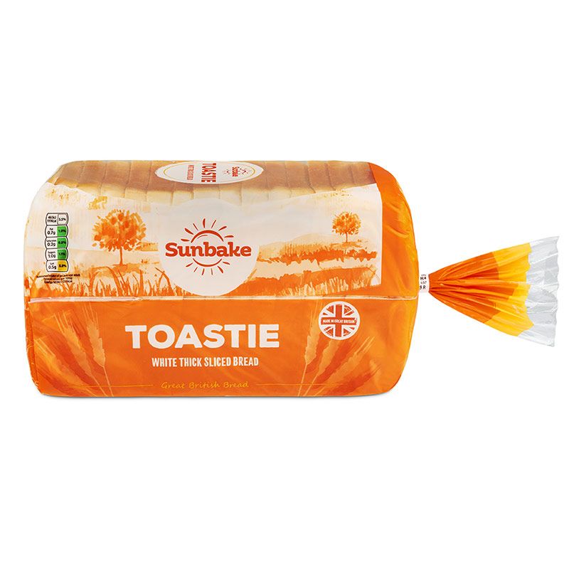 Toaster White 800g