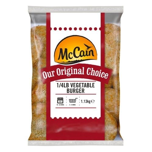 McCains Vegetable Burger (30 x 113G)