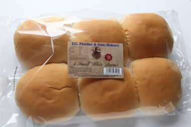 Small White Buns 6 Pack