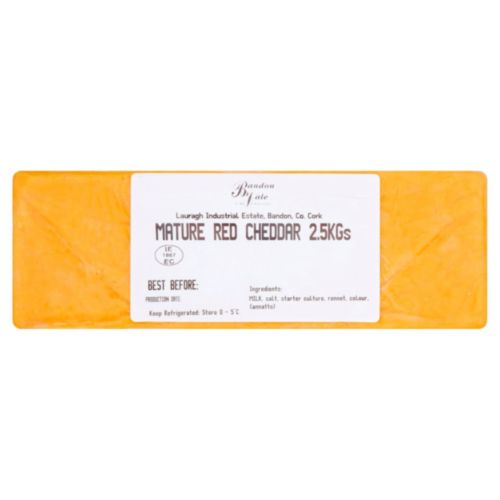 Mature Red Cheddar Block 2.5kg