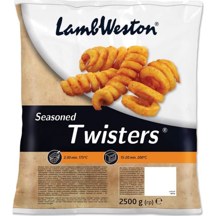 Lamb Western Seasoned Twisters 2.5kg