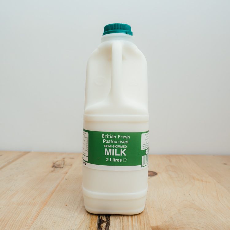 2ltrs Pasteurised Semi Skimmed milk